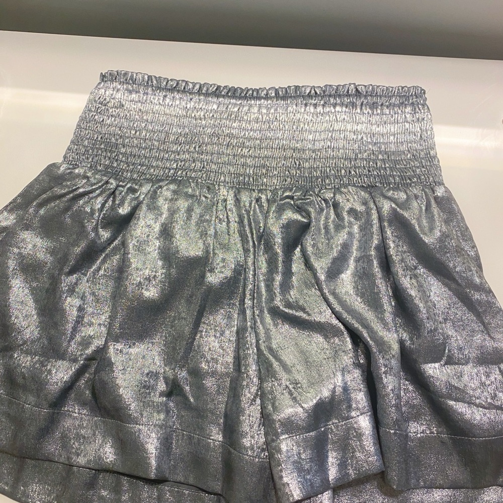 Silver Women's Shorts
